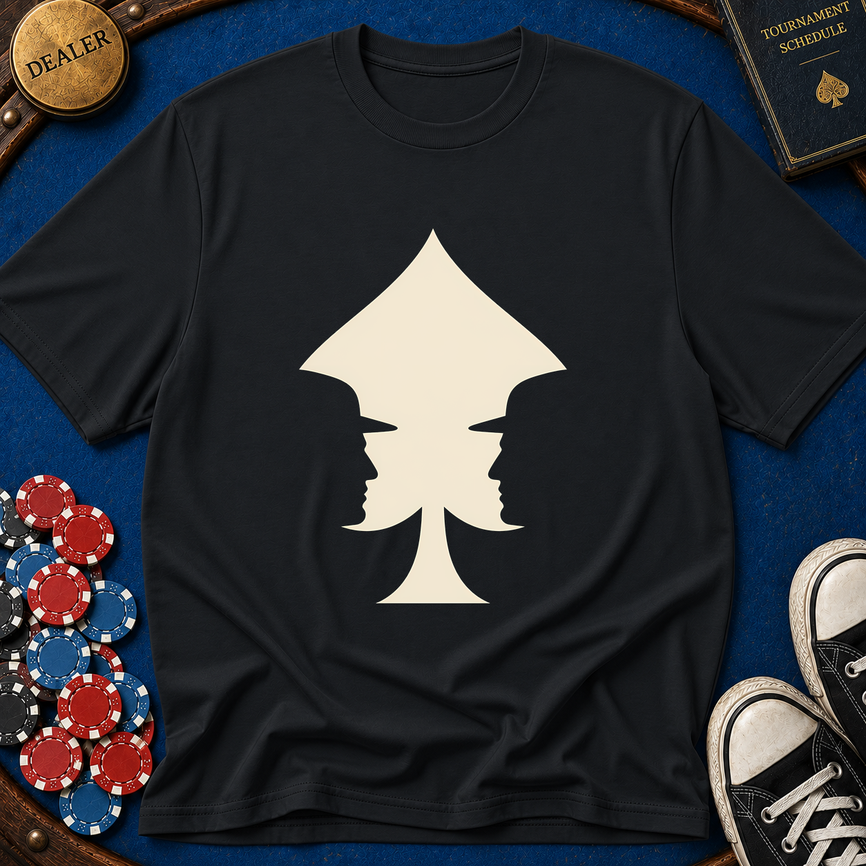 Heads Up Two Faces T-Shirt