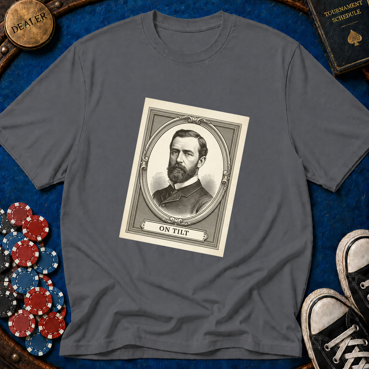 On Tilt Picture Frame T-Shirt