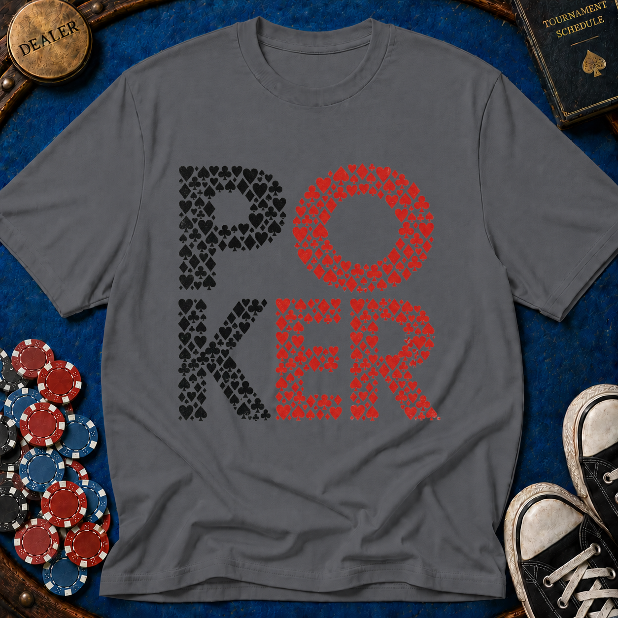 Poker written in suits T-Shirt