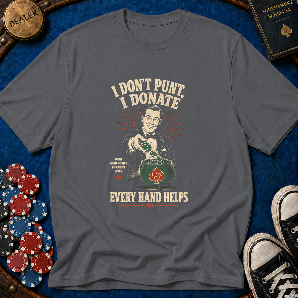 I Dont Punt I Donate T-Shirt