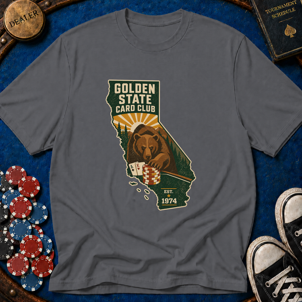 California Golden State Card Club T-Shirt