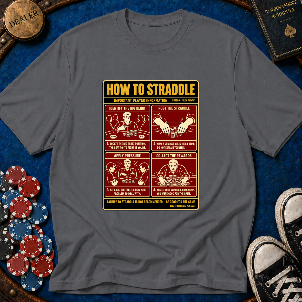 How To Straddle T-Shirt