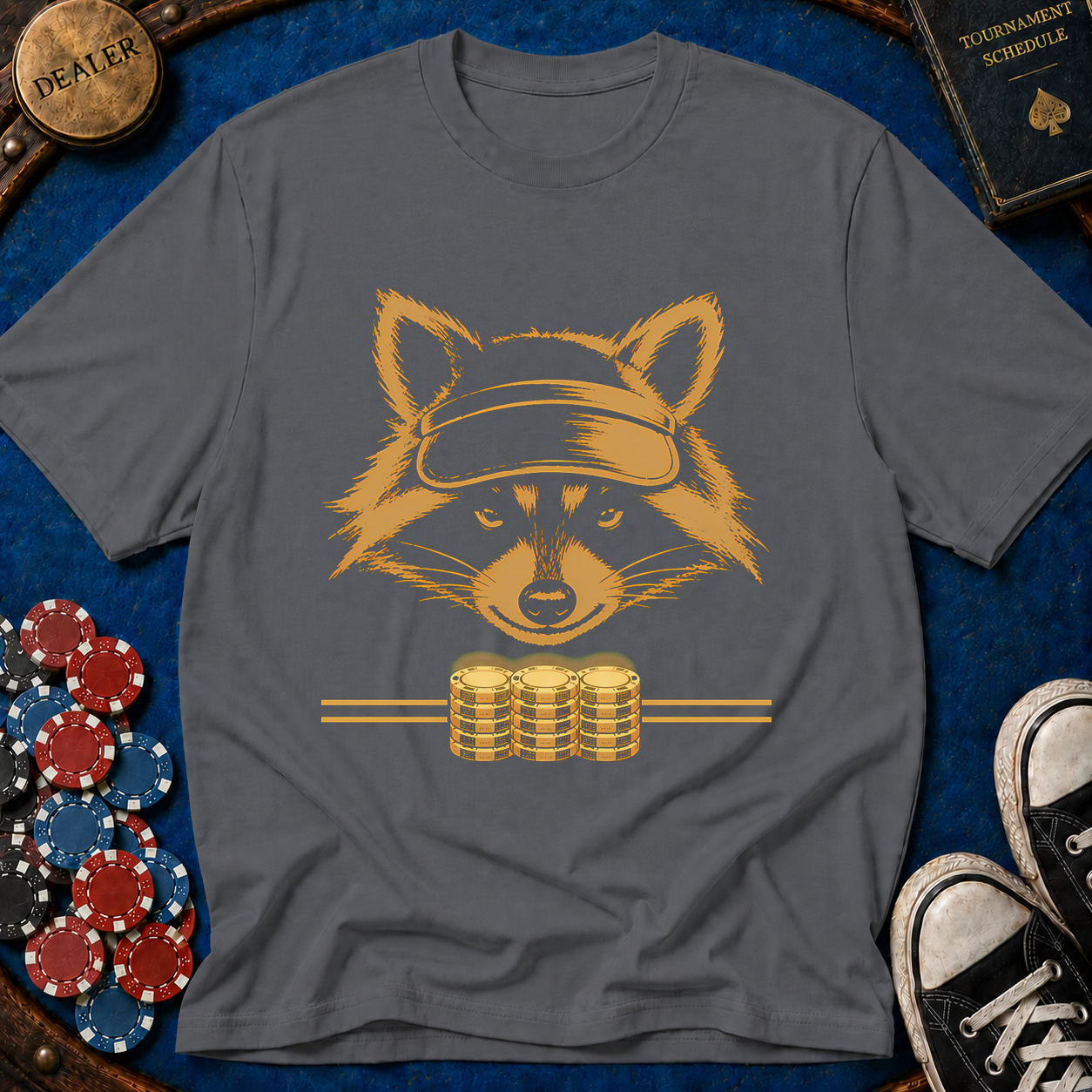 Tonal Raccoon T-Shirt