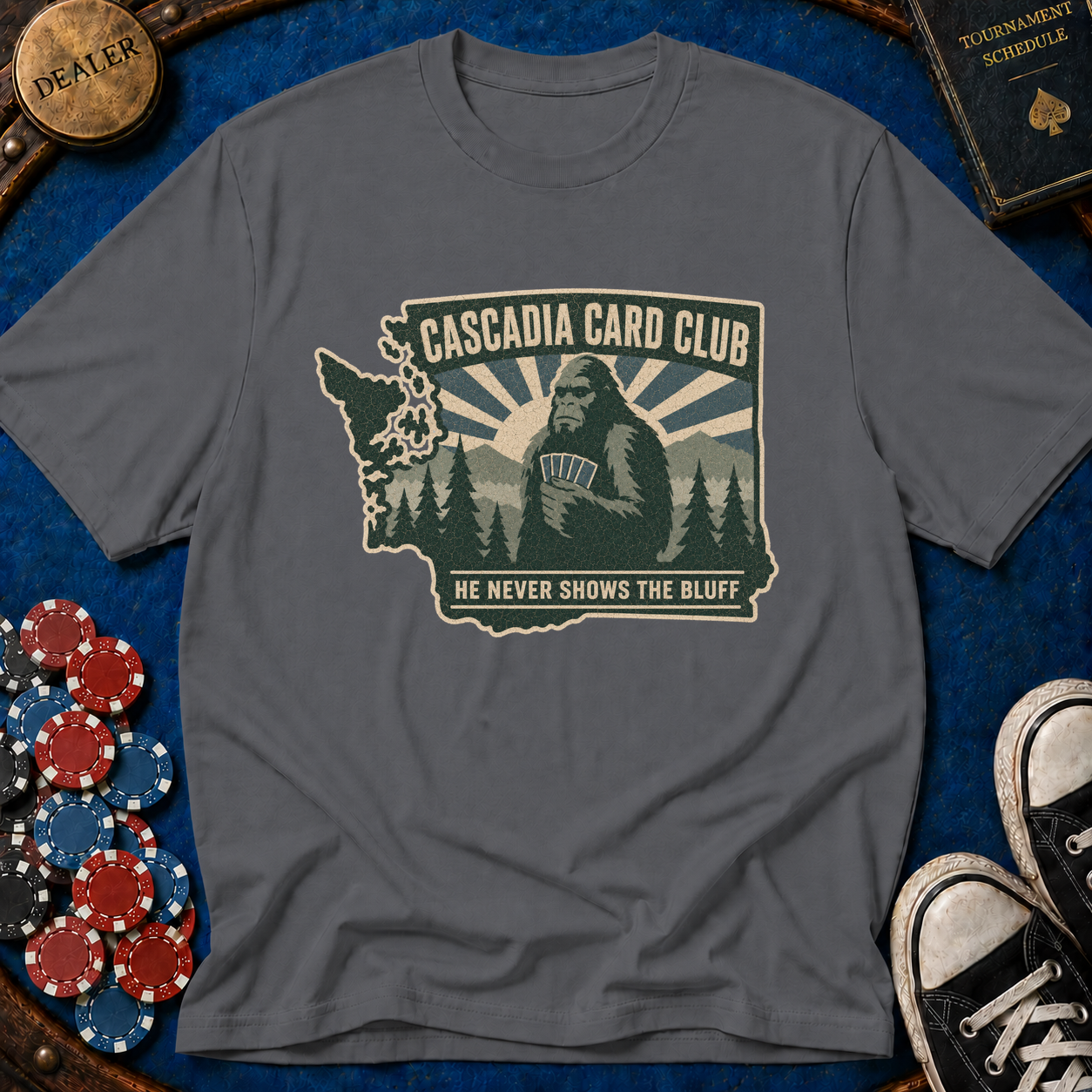 Washington Cascadia Card Club T-Shirt