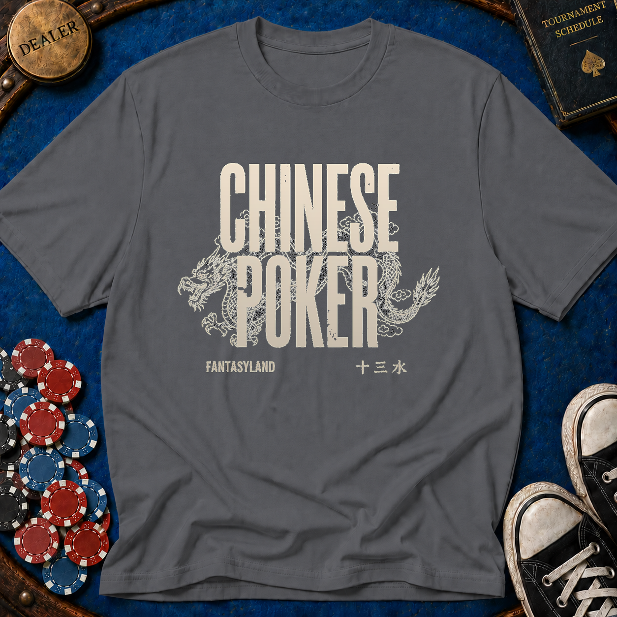 Chinese Poker Dragon T-Shirt