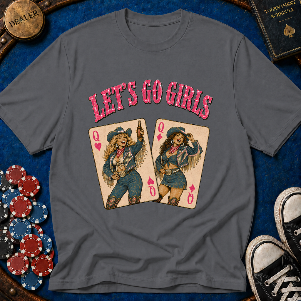 Pocket Queens Lets Go Girls T-Shirt