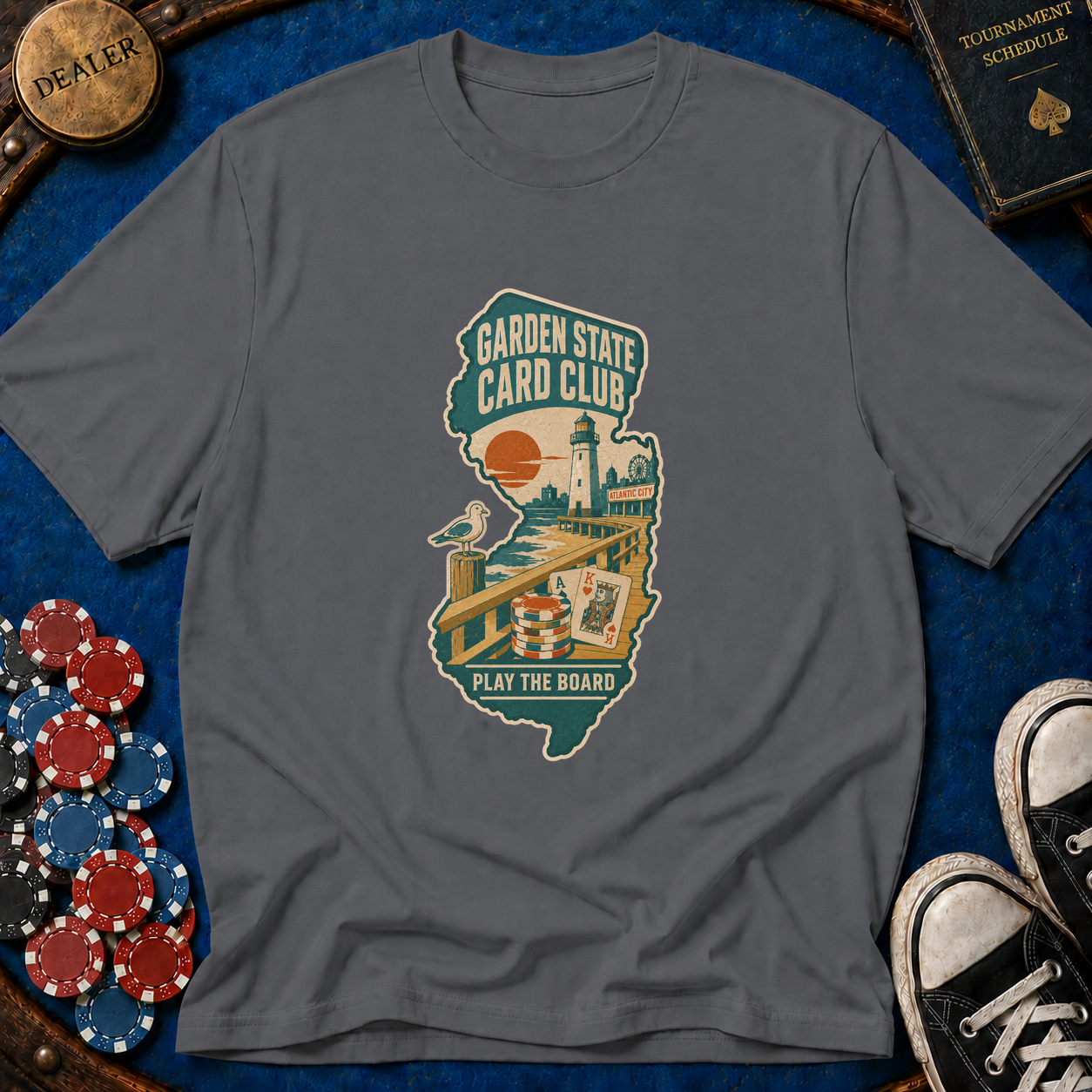 New Jersey Garden State Card Club T-Shirt