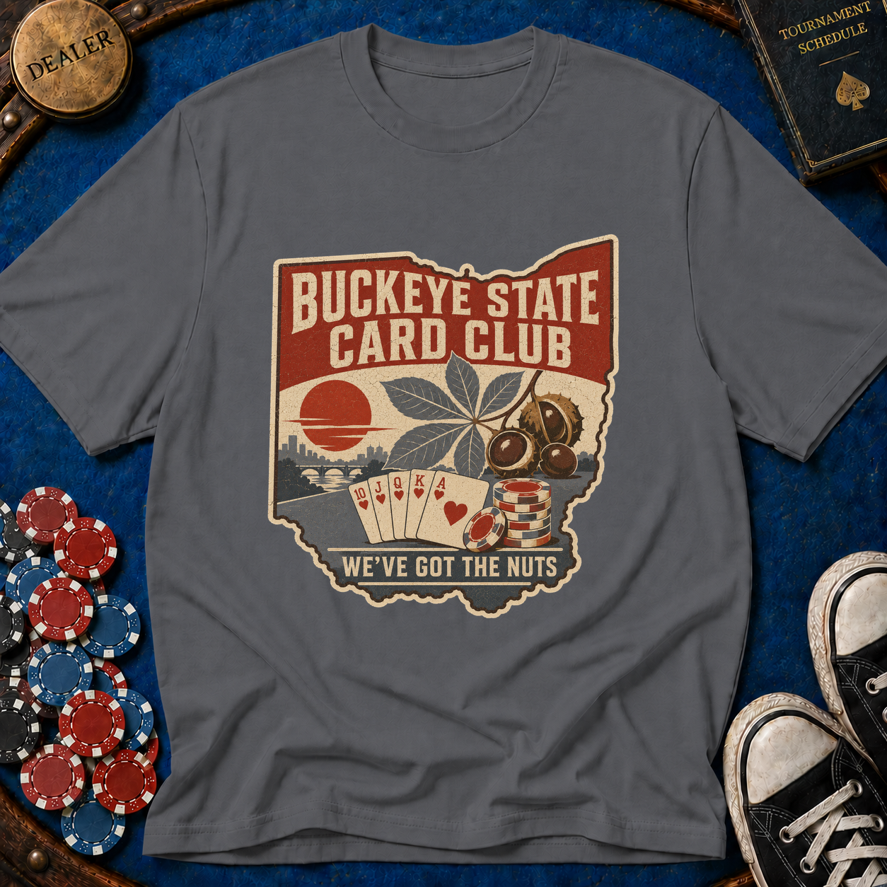 Ohio Buckeye State Card Club T-Shirt