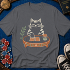 House Cat Poker Face T-Shirt