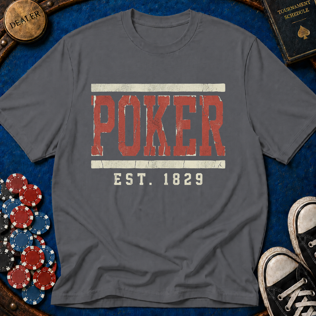 Athletic Poker Shirt T-Shirt