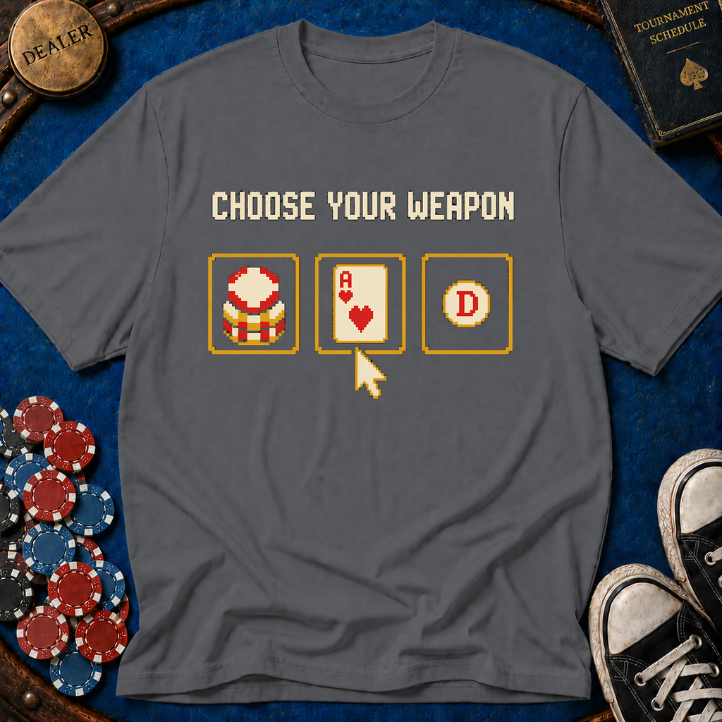 Choose Your Weapon Chips T-Shirt