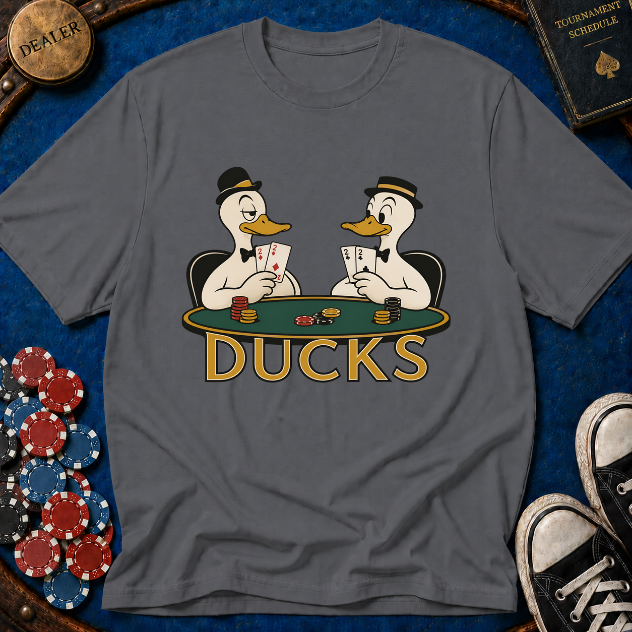 Ducks Playing Poker T-Shirt
