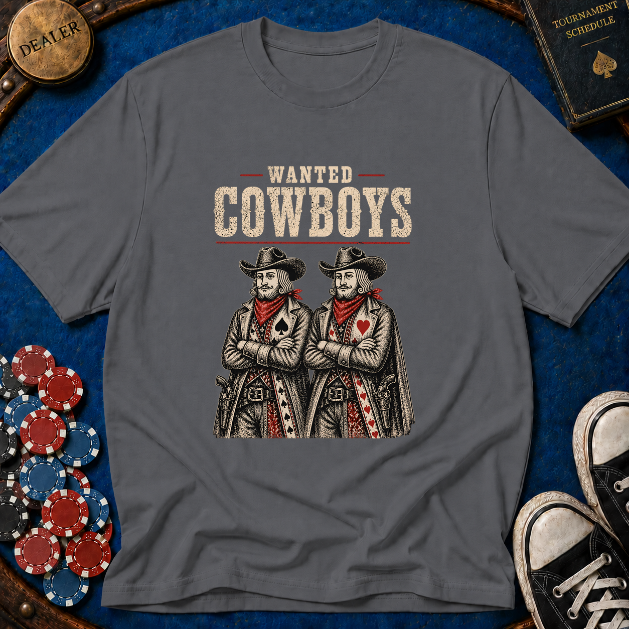 Wanted Cowboys T-Shirt