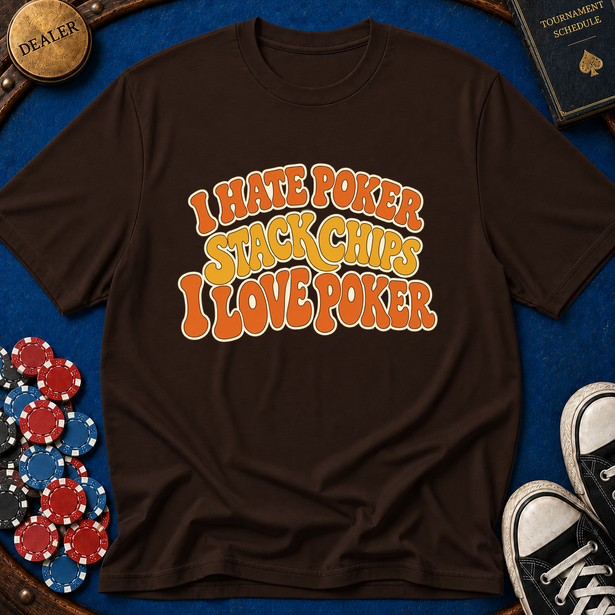 I Hate Poker/I Love Poker T-Shirt
