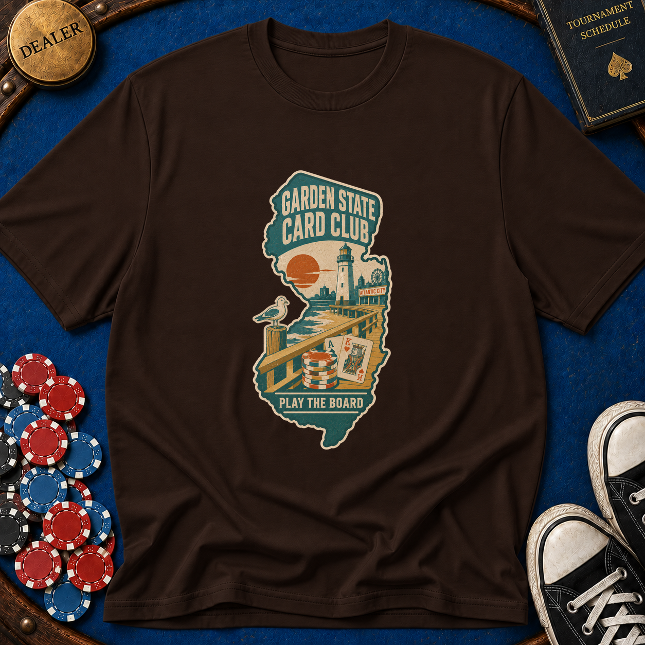 New Jersey Garden State Card Club T-Shirt
