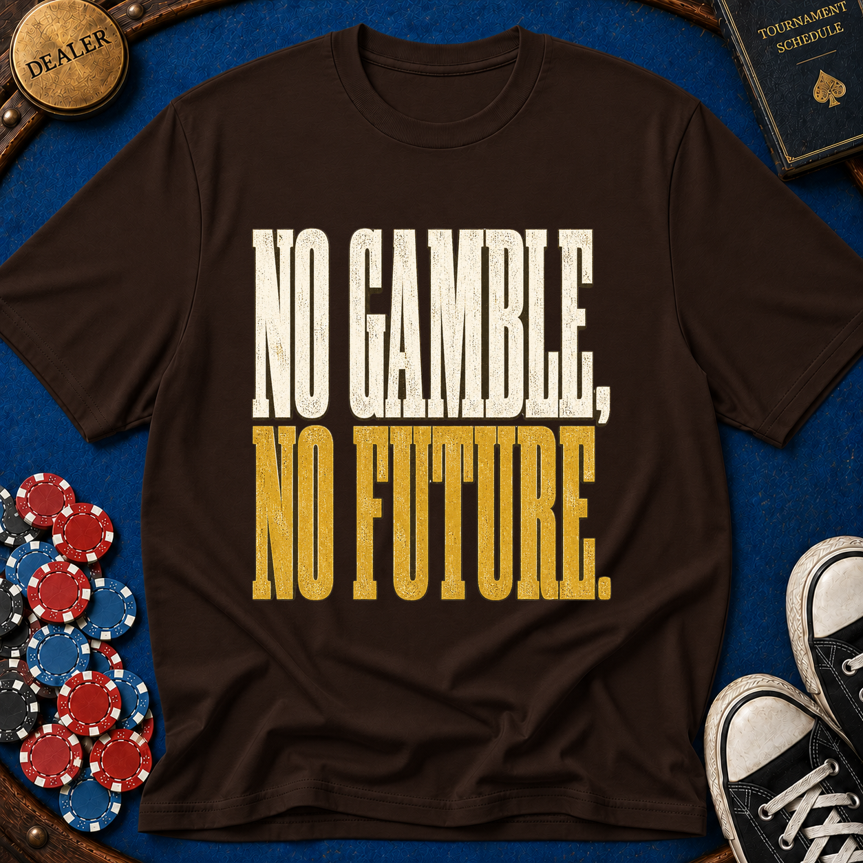 No Gamble No Future T-Shirt
