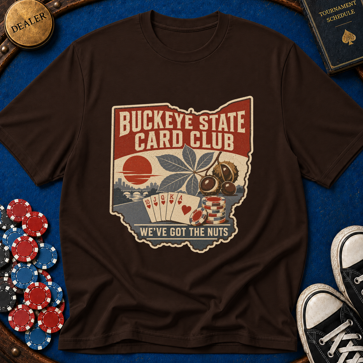 Ohio Buckeye State Card Club T-Shirt