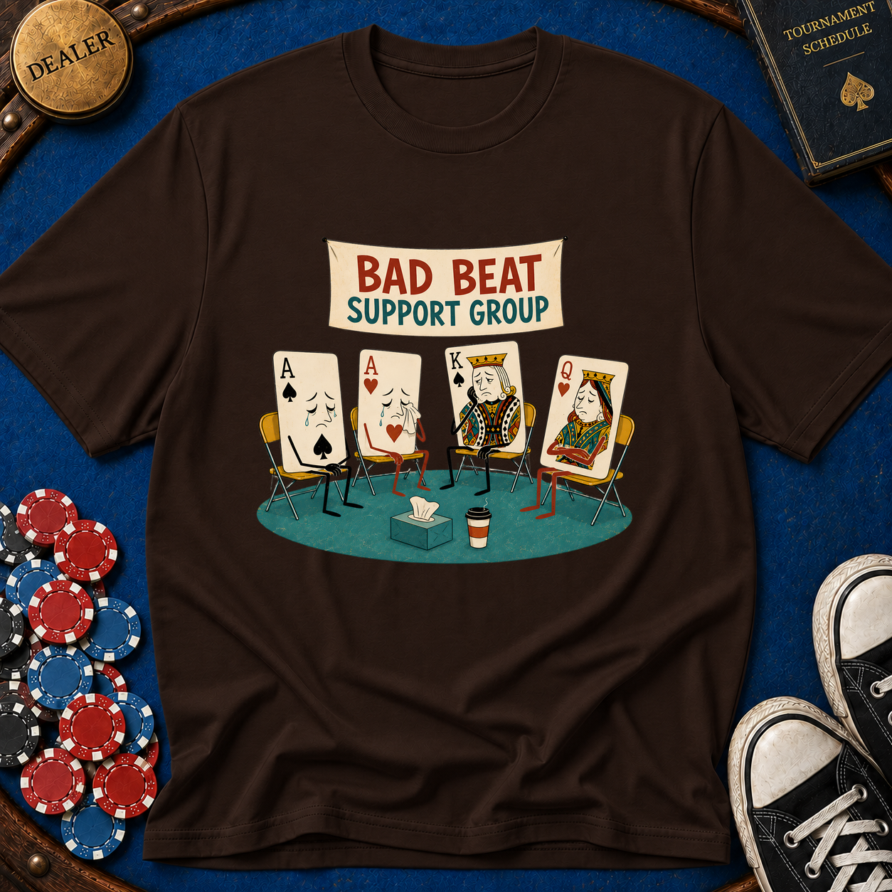 Bad Beat Support Group T-Shirt