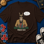 Poker Face Donkey T-Shirt