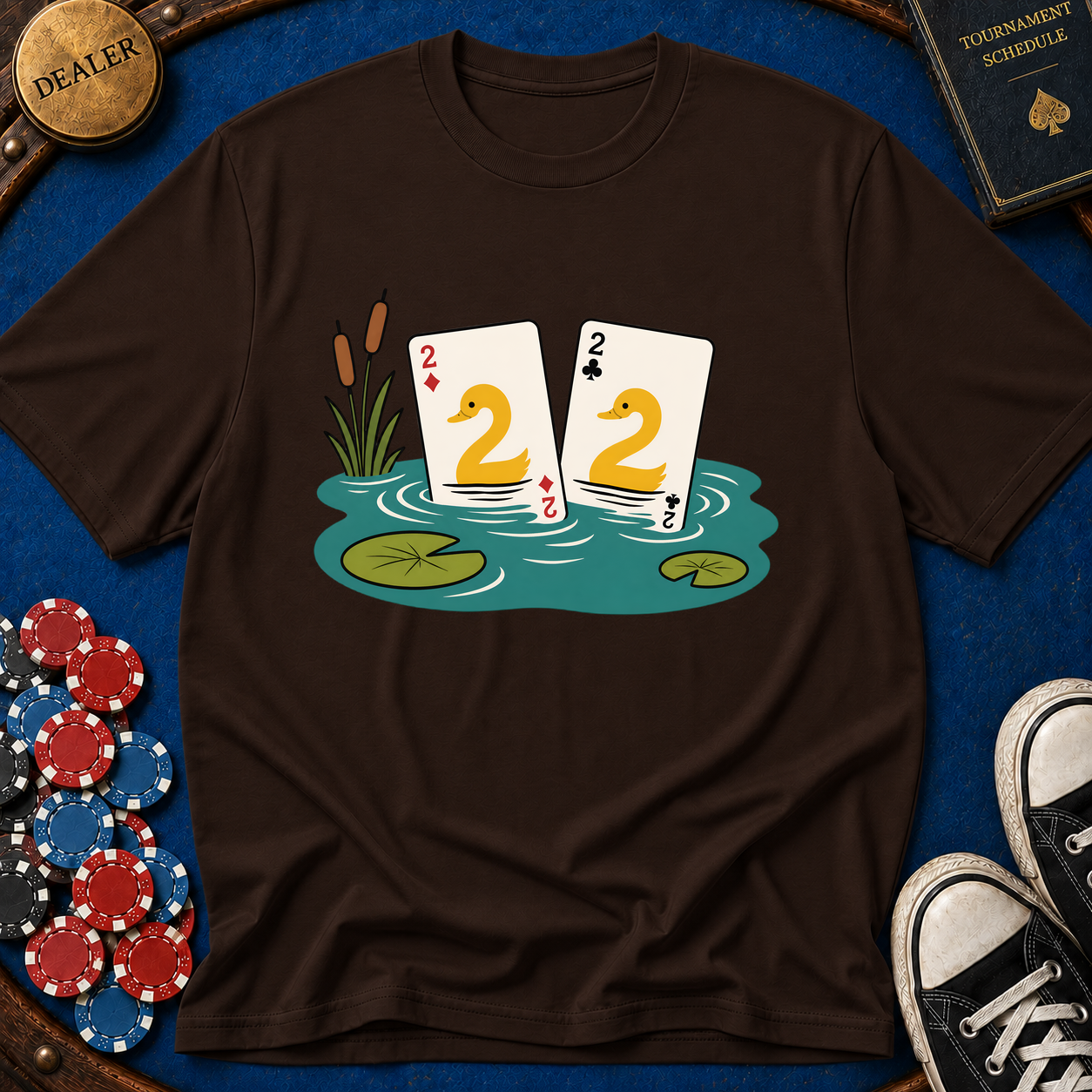 Pocket Ducks Pond T-Shirt
