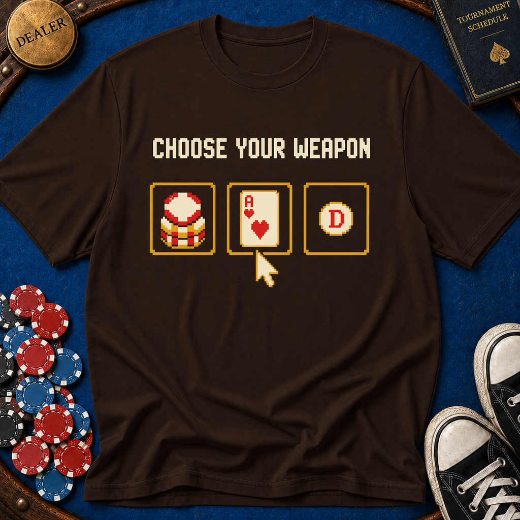 Choose Your Weapon Chips T-Shirt