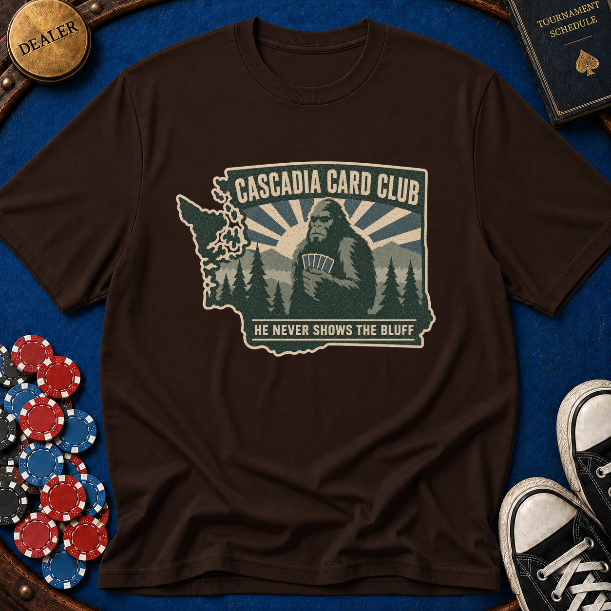Washington Cascadia Card Club T-Shirt