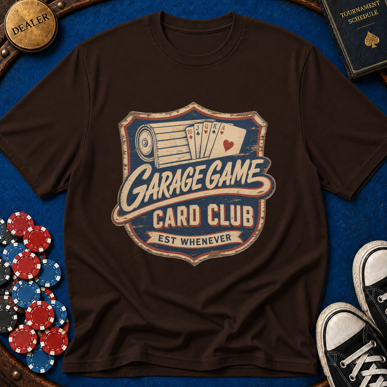 Garage Game Card Club T-Shirt