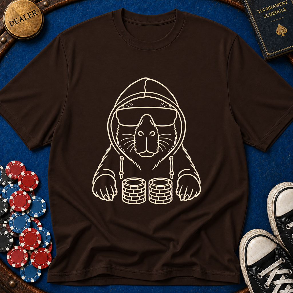 Hood Up Shades On T-Shirt