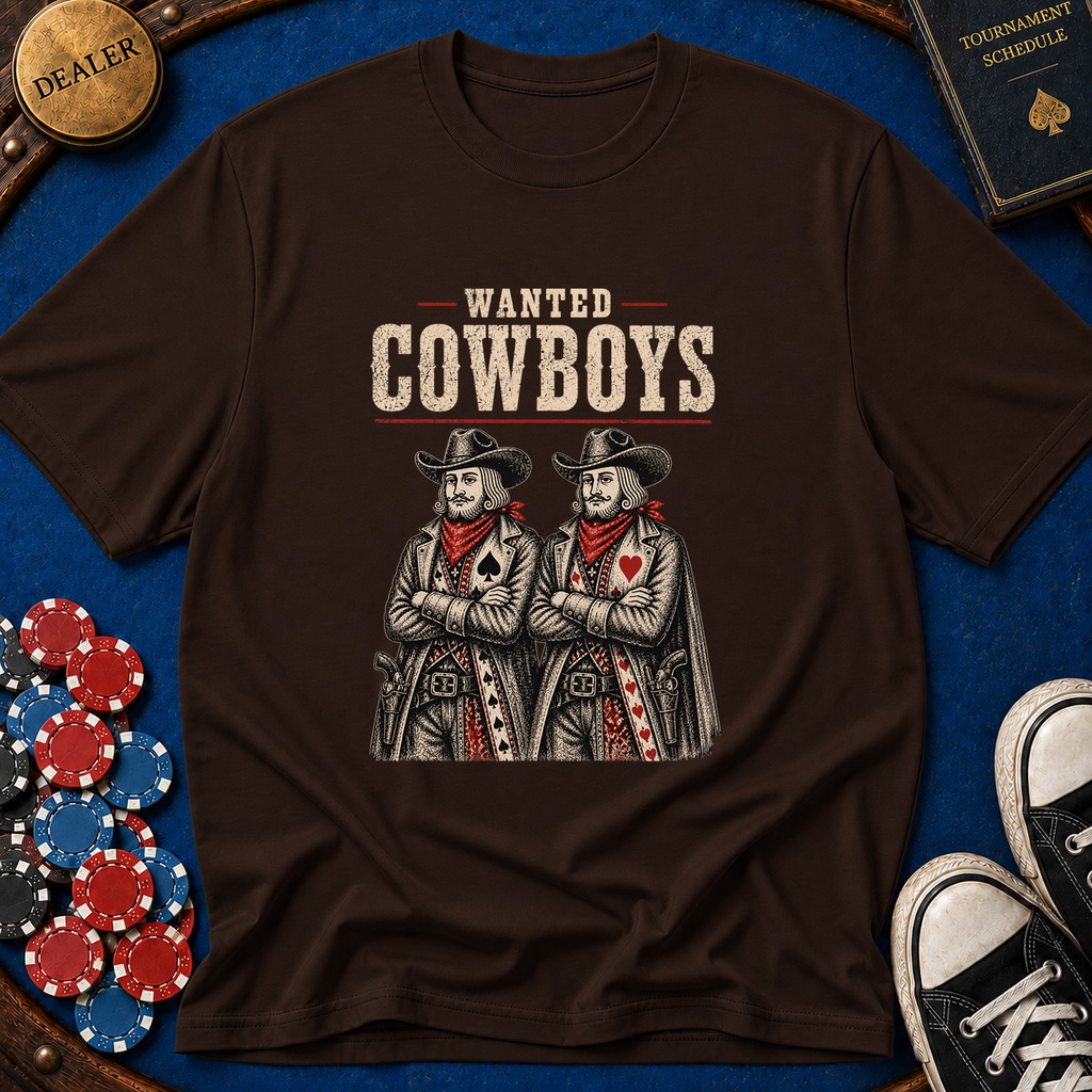Wanted Cowboys T-Shirt