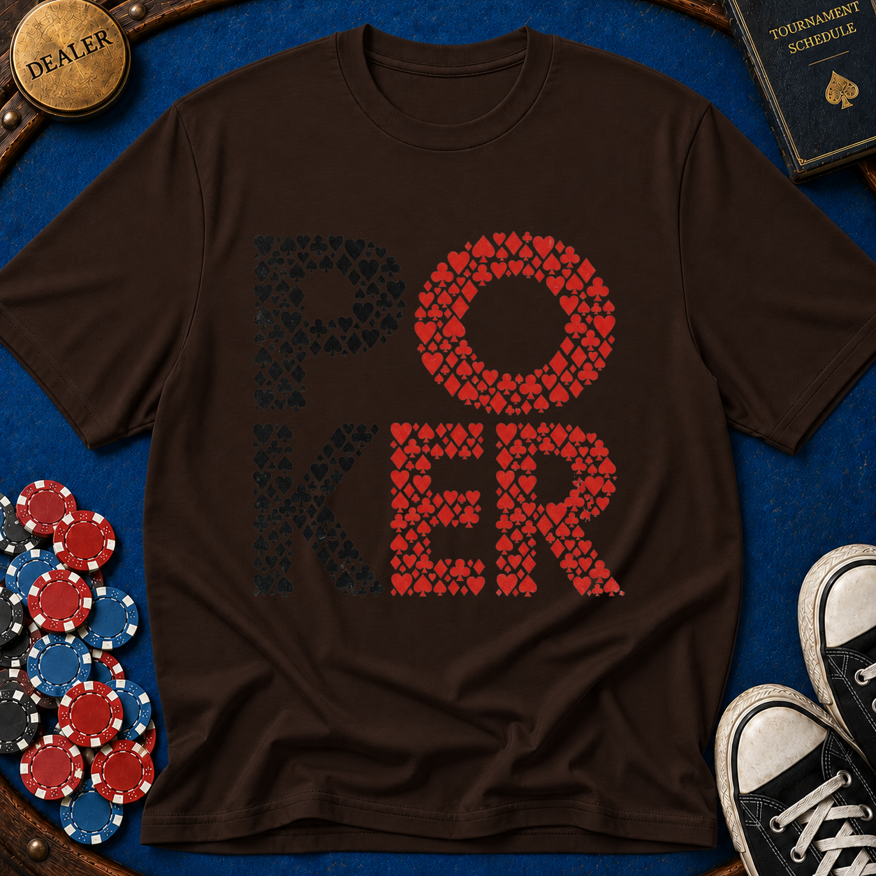 Poker written in suits T-Shirt
