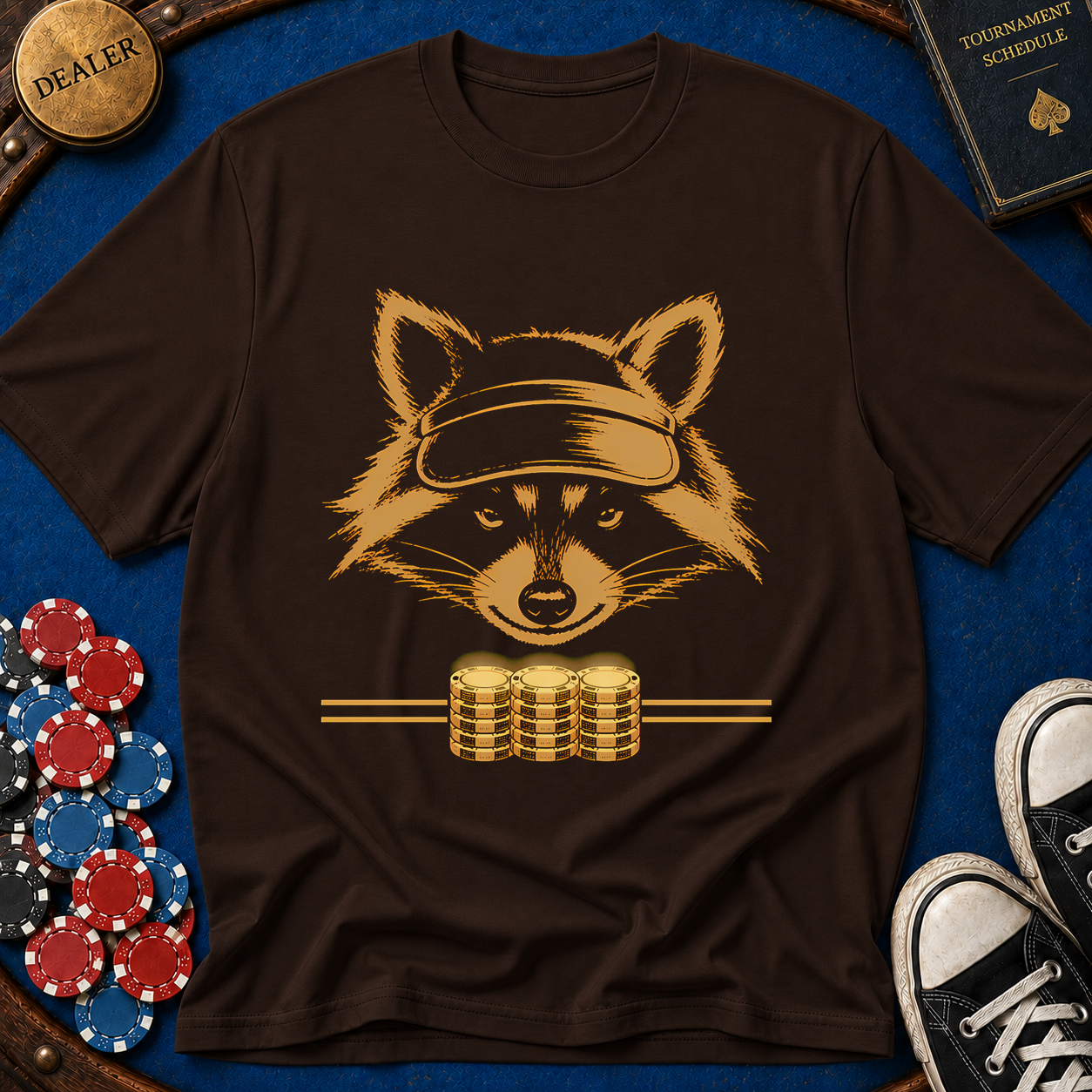 Tonal Raccoon T-Shirt
