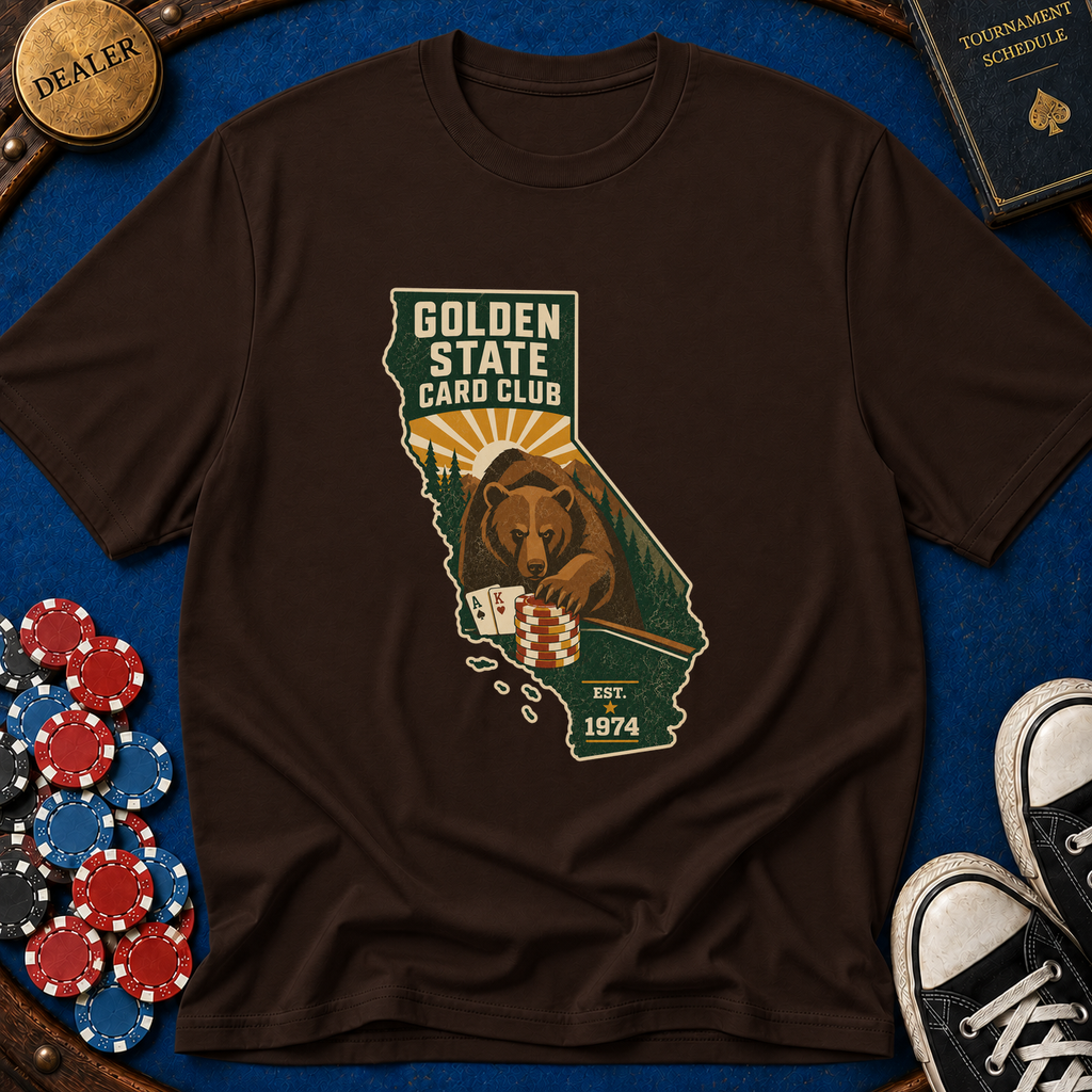 California Golden State Card Club T-Shirt