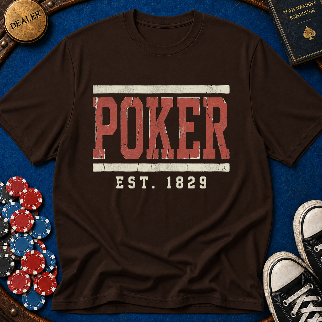 Athletic Poker Shirt T-Shirt