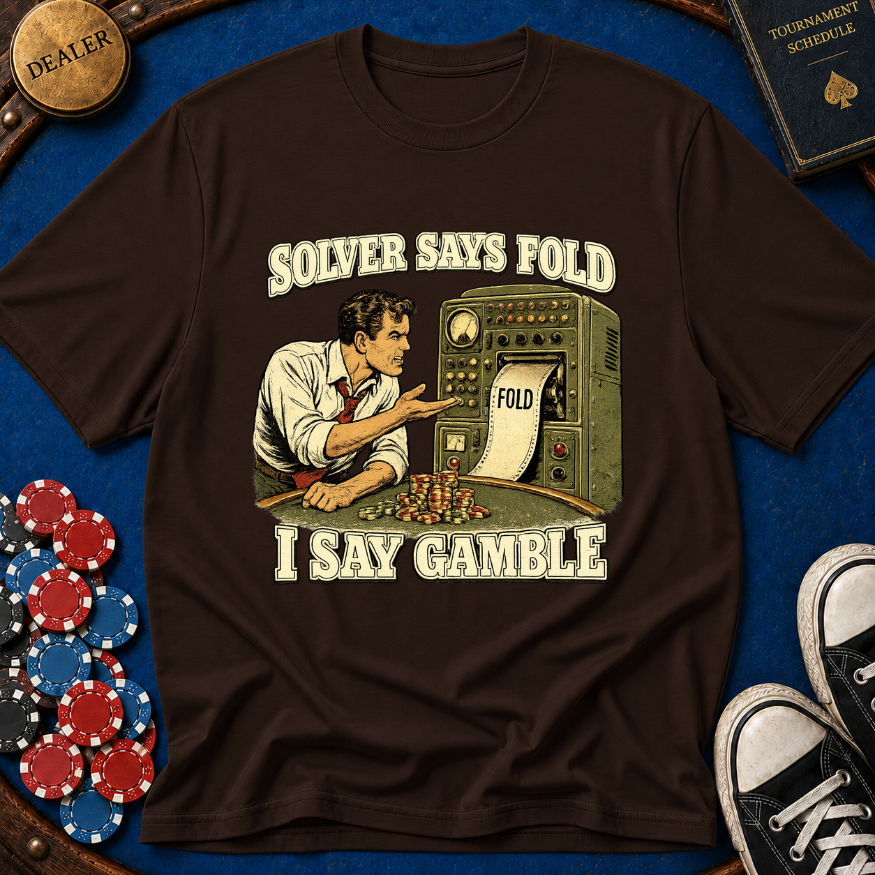 Solver Says Fold T-Shirt