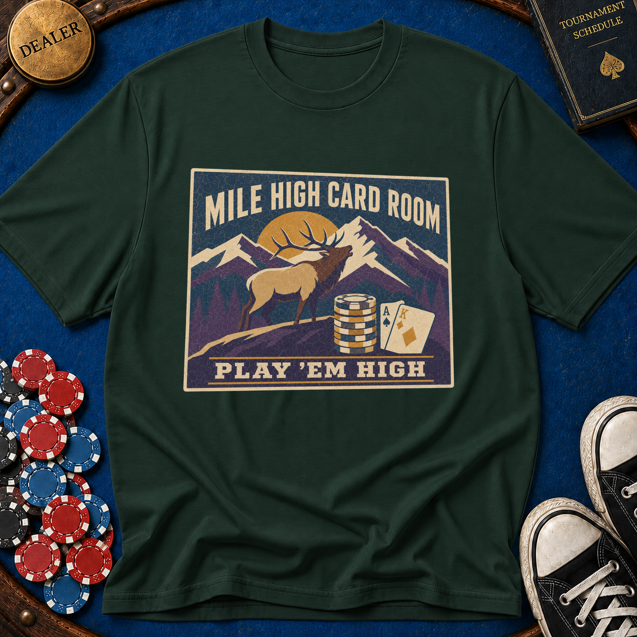 Colorado Mile High Card Room T-Shirt