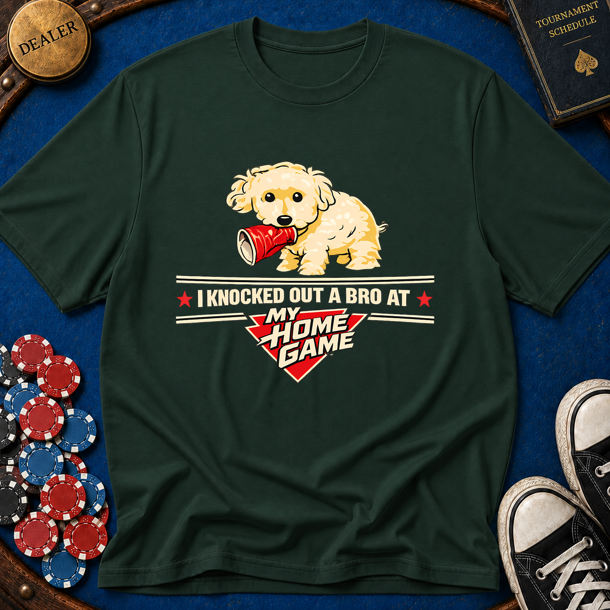 Knocked Out A Bro T-Shirt