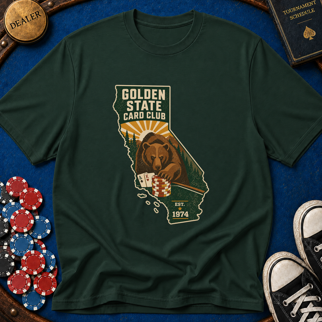 California Golden State Card Club T-Shirt