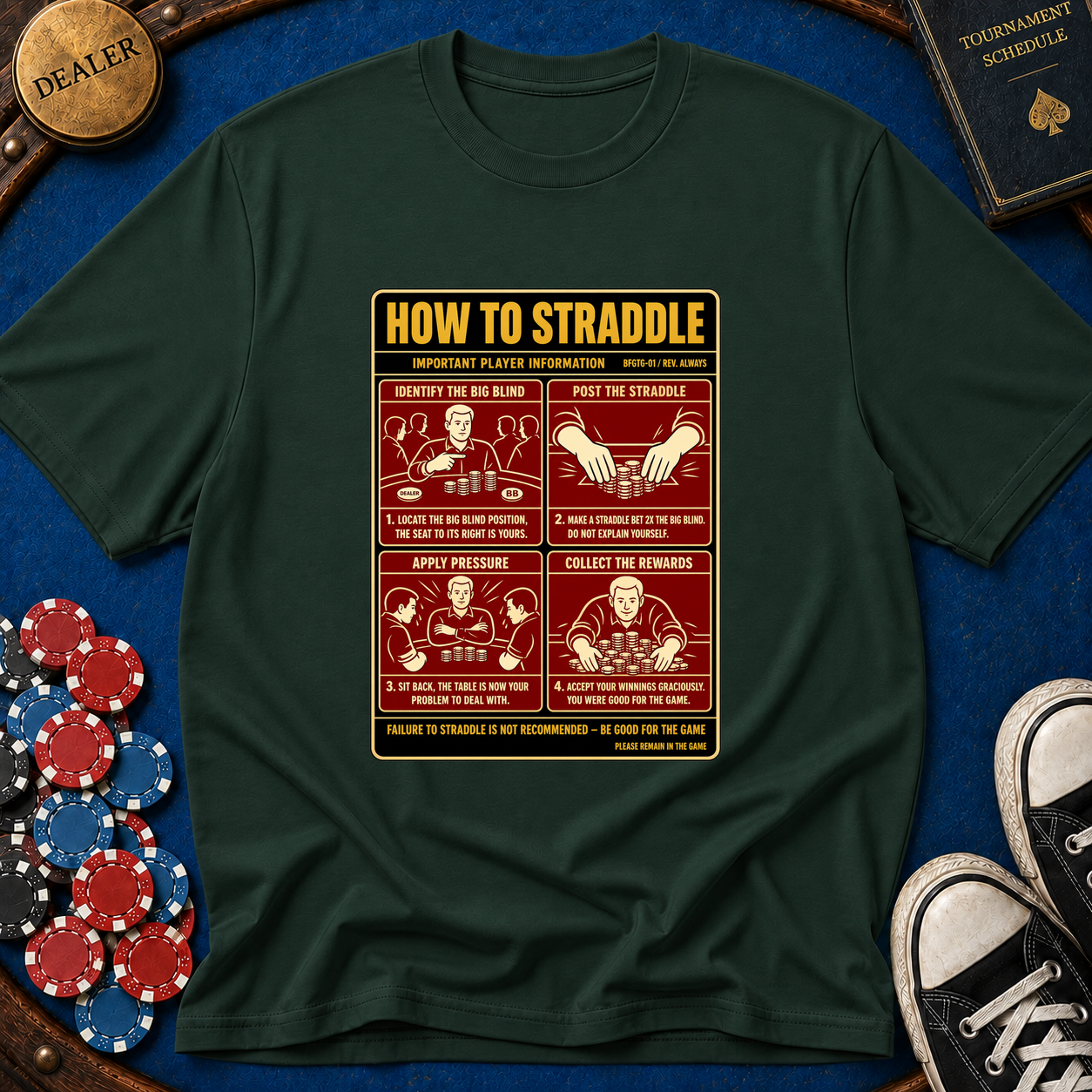 How To Straddle T-Shirt
