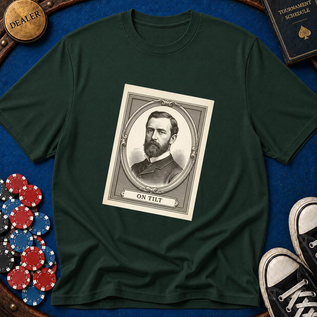 On Tilt Picture Frame T-Shirt