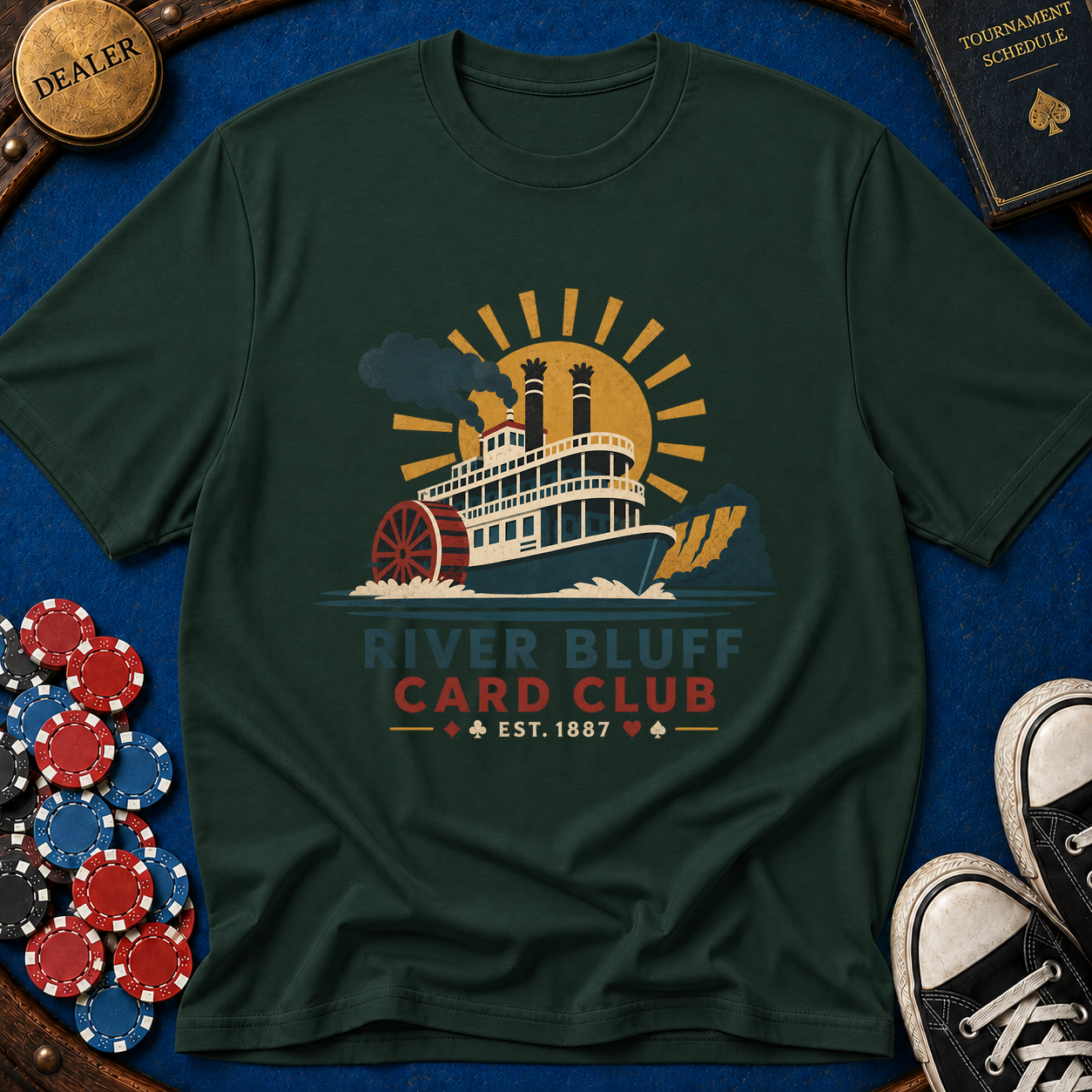 River Bluff Card Club T-Shirt