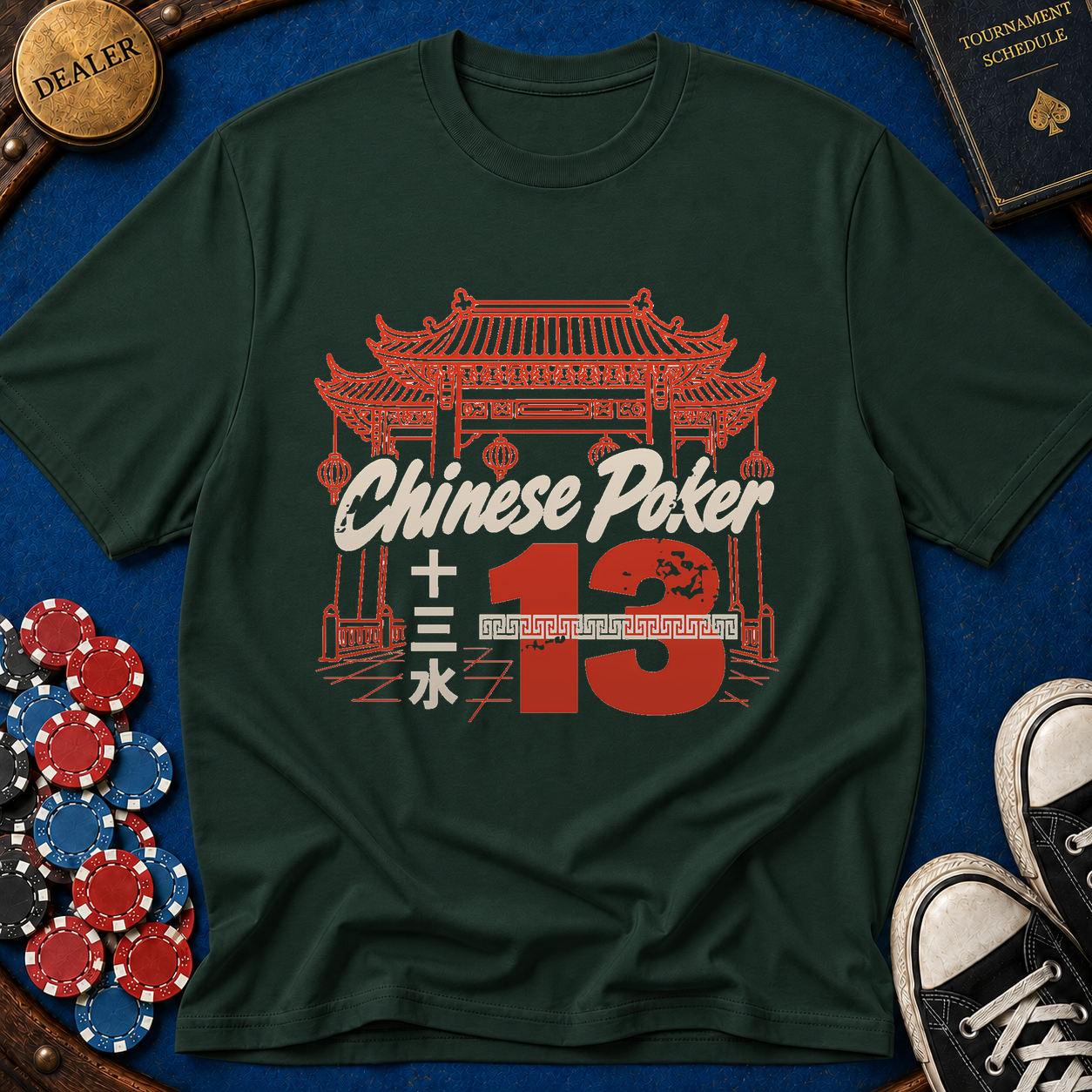 Chinese Poker Gate T-Shirt