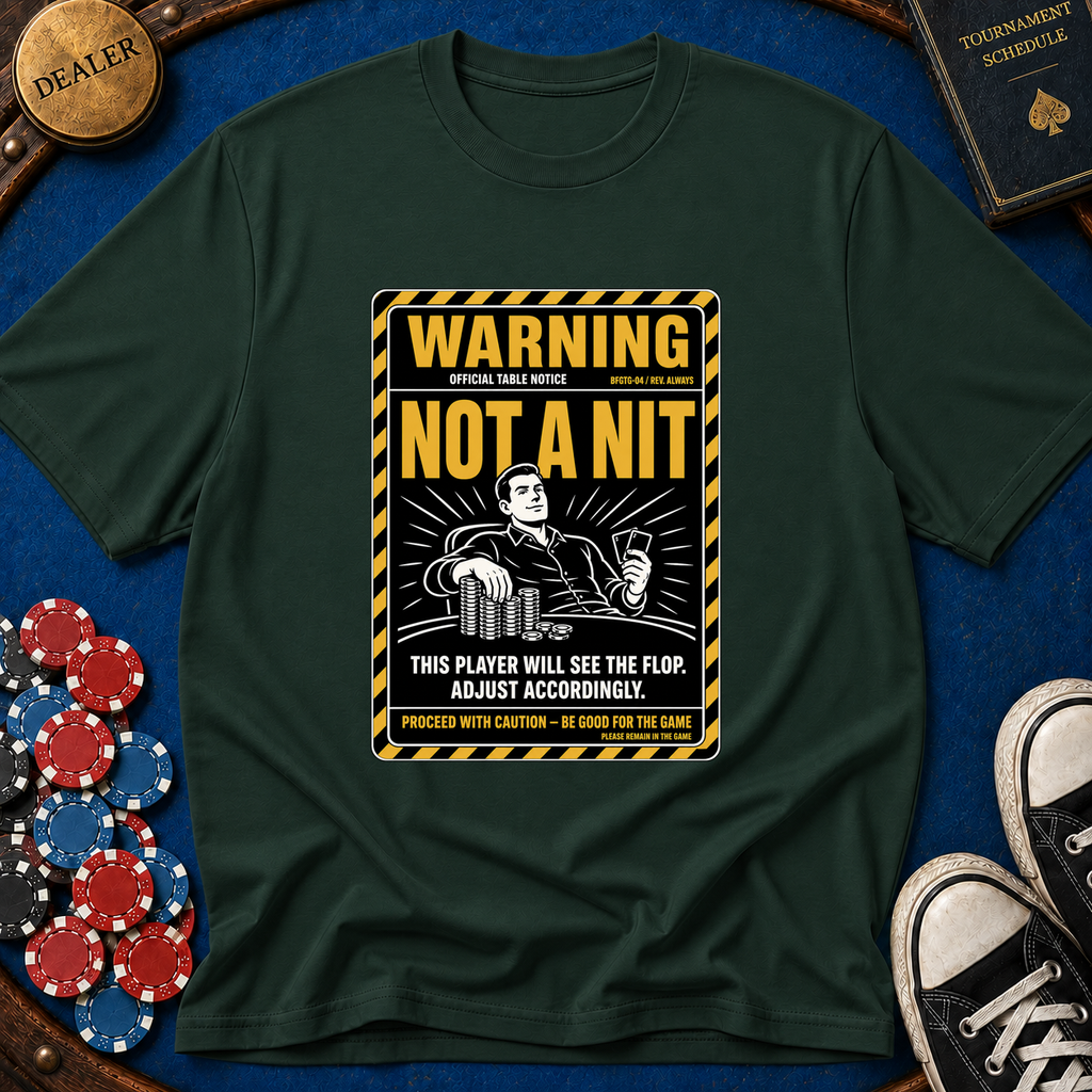 Warning Not A Nit T-Shirt