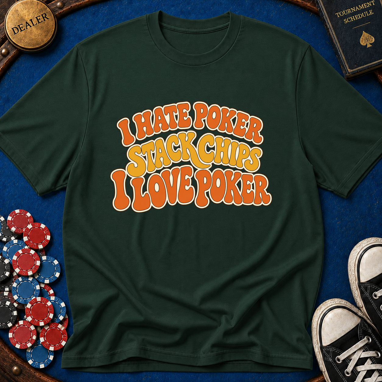 I Hate Poker/I Love Poker T-Shirt