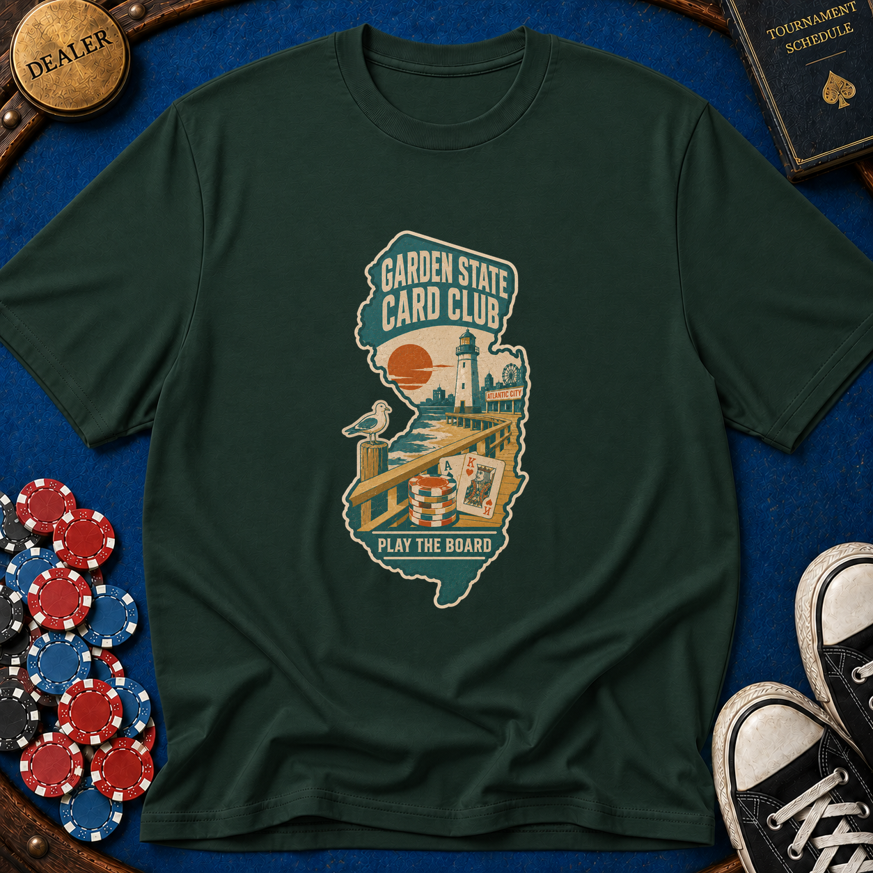 New Jersey Garden State Card Club T-Shirt