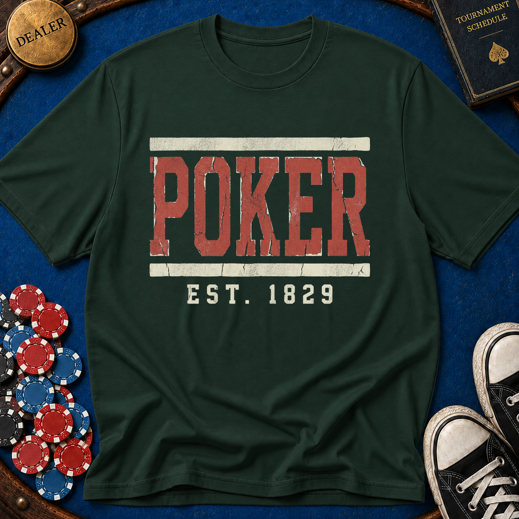 Athletic Poker Shirt T-Shirt