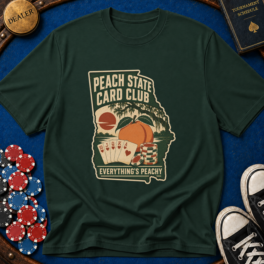 Georgia Peach State Card Room T-Shirt