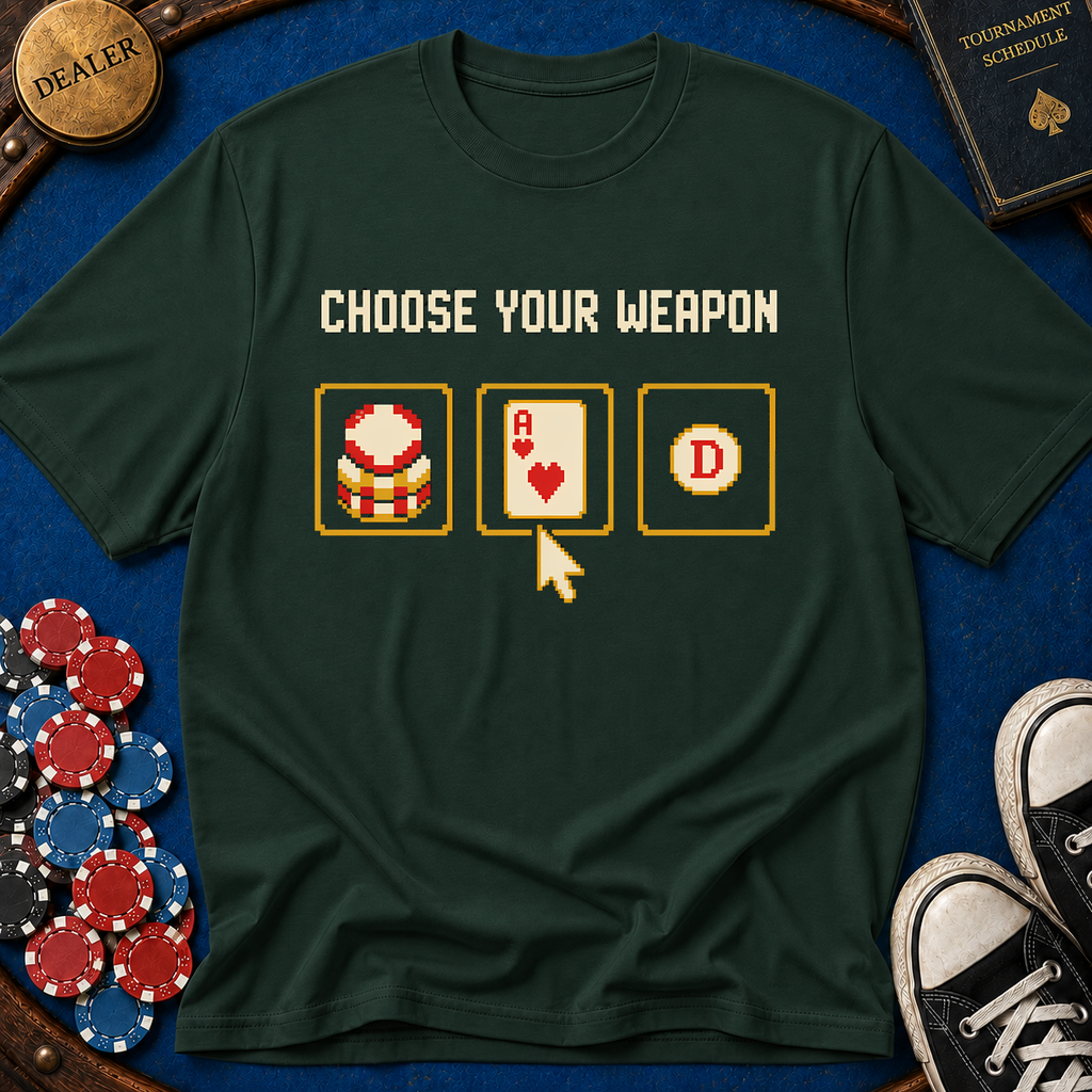 Choose Your Weapon Chips T-Shirt