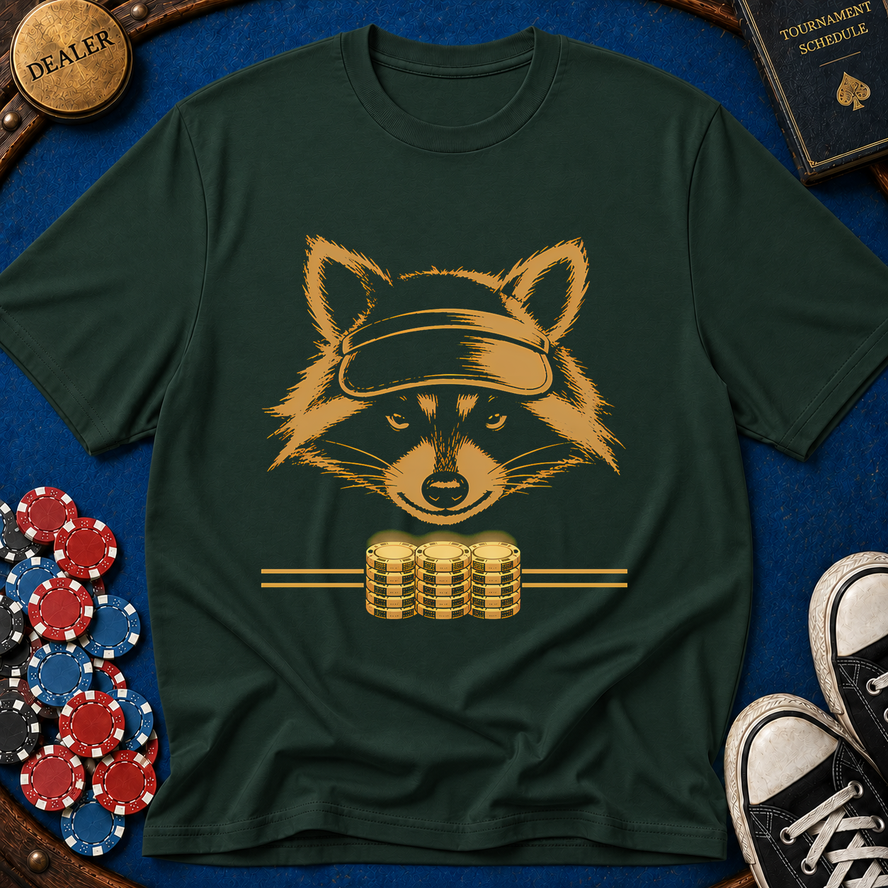 Tonal Raccoon T-Shirt