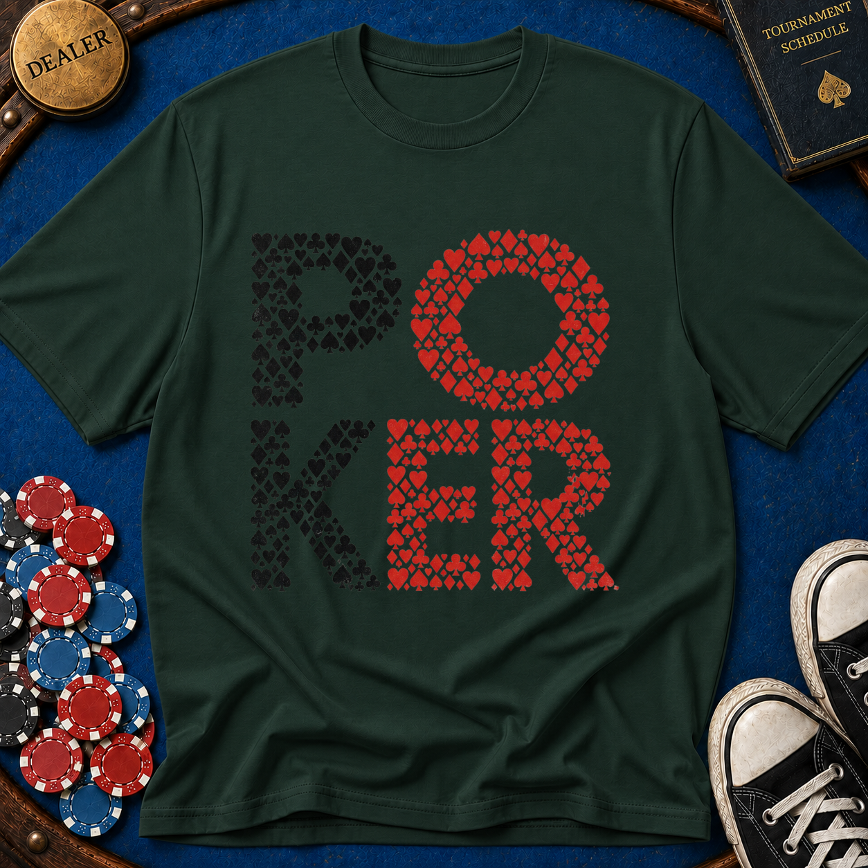 Poker written in suits T-Shirt