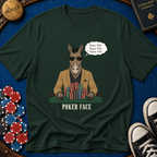 Poker Face Donkey T-Shirt